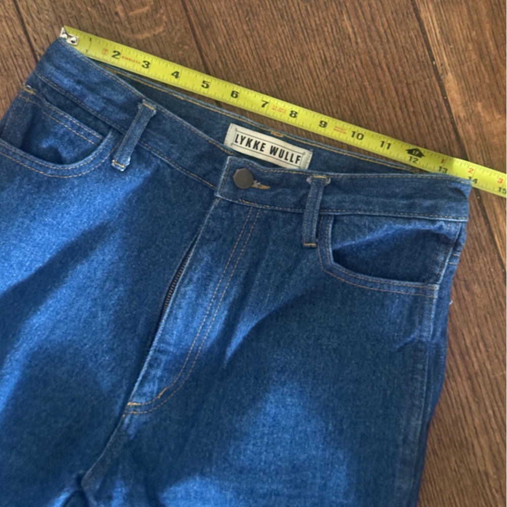 Lykke Wulf Women's Blue Cowboy Jeans - Picture 6 of 6